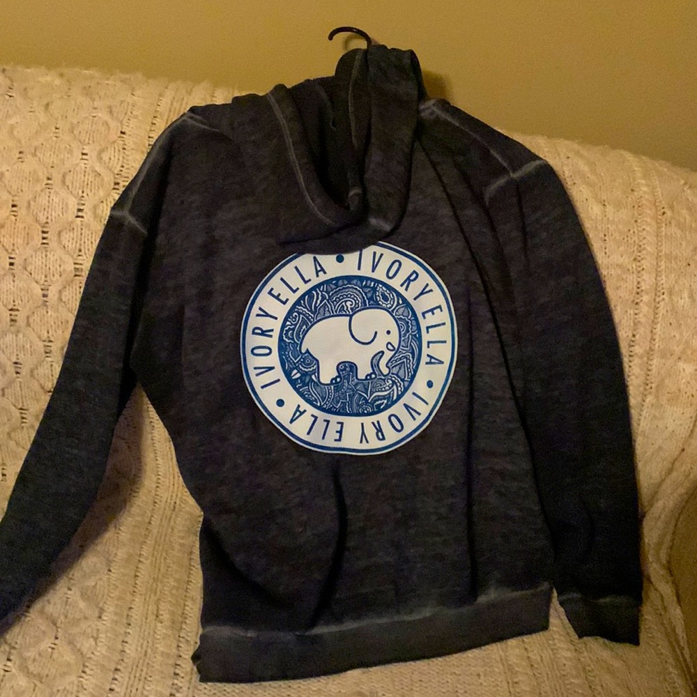 Ivory Ella SAVE THE ELEPHANTS hoodie